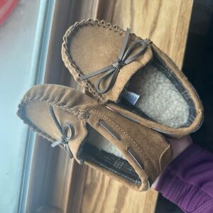 Cat & Jack Brown Moccasin Kids Shoes